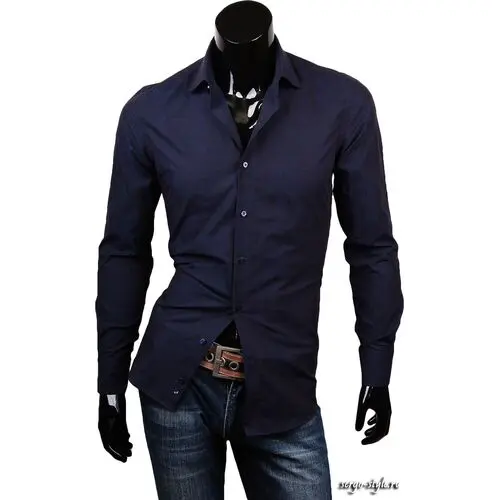 Приталенные мужские рубашки Venturo артикул 2602-07