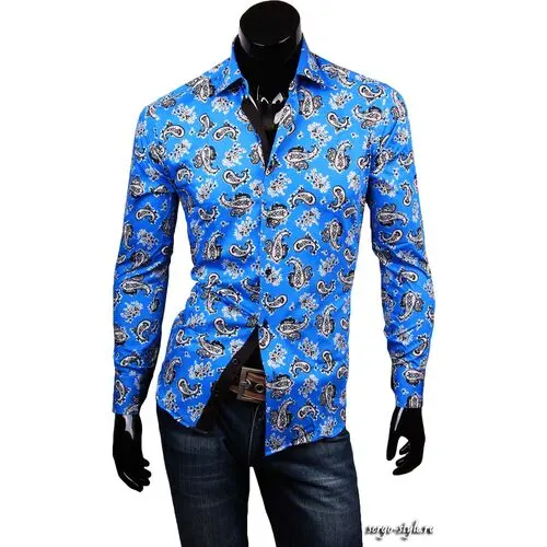 Приталенные мужские рубашки Paolo Bertolucci Артикул 7537g