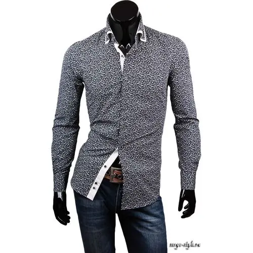 Приталенные мужские рубашки Venturo артикул 2602-04