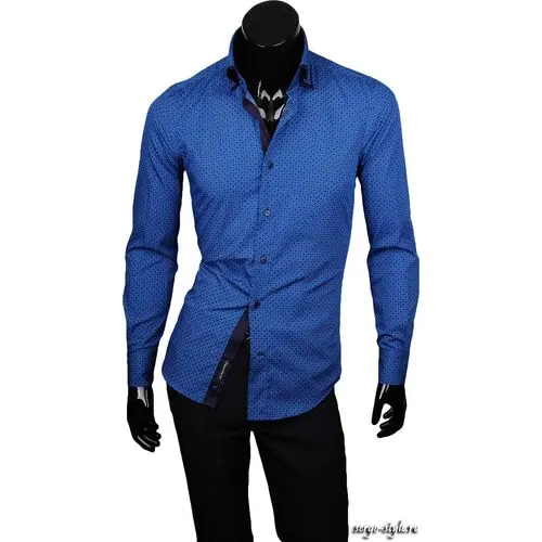 Приталенные мужские рубашки Poggino артикул 7640-01