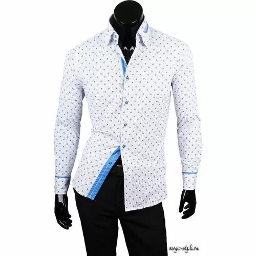 Приталенные мужские рубашки LOUIS FABEL Артикул 3903-20