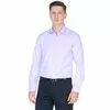 Сиреневая приталенная мужская рубашка Fitmens 2019-77