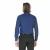 Темно-синяя приталенная мужская рубашка Fitmens 2019-87