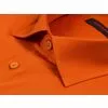Темно-оранжевая приталенная рубашка с длинными рукавами-2