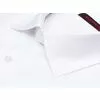 Белая приталенная мужская рубашка с длинными рукавами-2