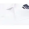 Белая приталенная рубашка с длинными рукавами-2