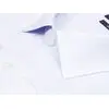 Лавандовая приталенная рубашка с длинными рукавами-2