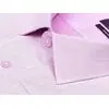 Сиреневая приталенная рубашка с длинными рукавами-2