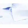 Голубая приталенная рубашка Non Iron с длинными рукавами-