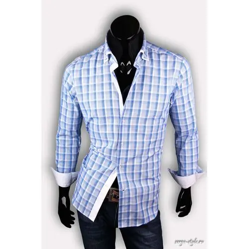 Приталенные мужские рубашки POGGINO Артикул 6084/01