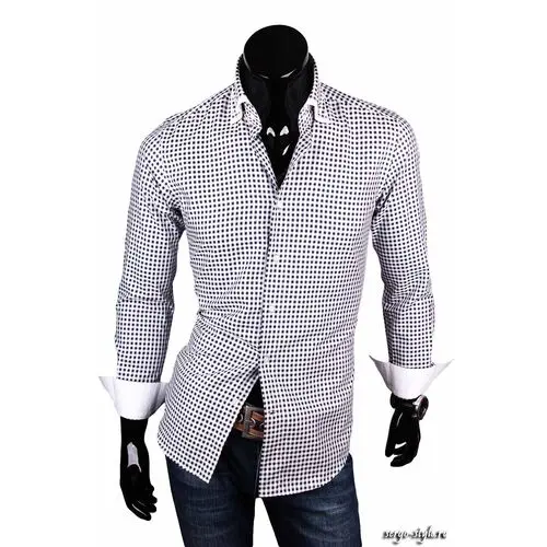 Приталенные мужские рубашки POGGINO Артикул 7056/02