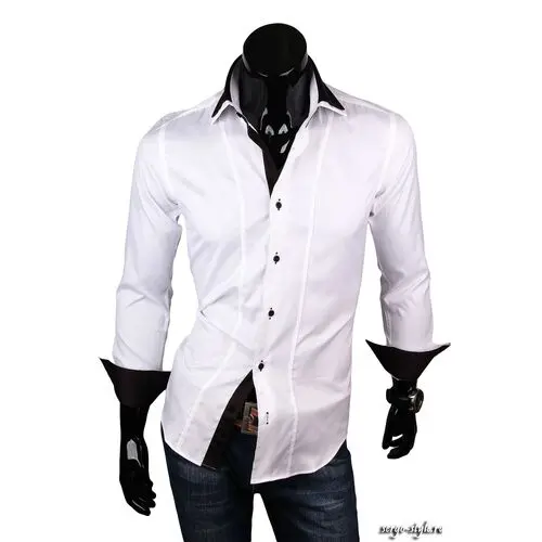 Приталенная мужская рубашка Venturo артикул 3003/30