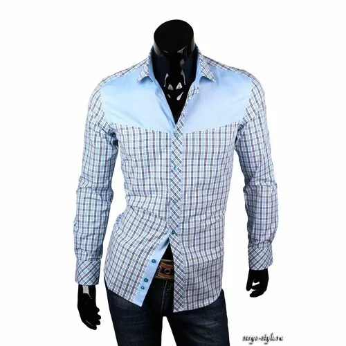 Приталенная мужская рубашка Venturo артикул 7334/01
