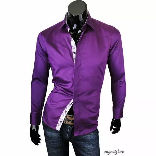 Приталенные мужские рубашки LOUIS FABEL Артикул 1001-93