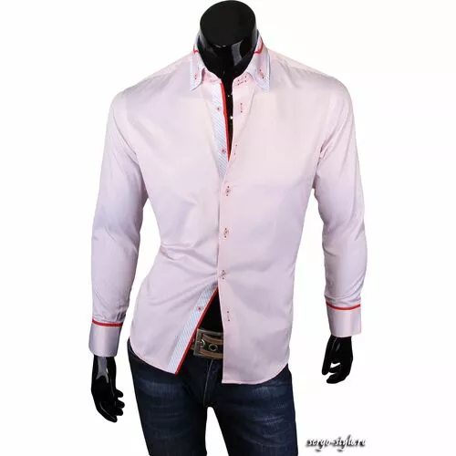 Приталенные мужские рубашки LOUIS FABEL Артикул 3116-04