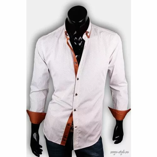 Приталенная мужская рубашка Venturo артикул 3200-11