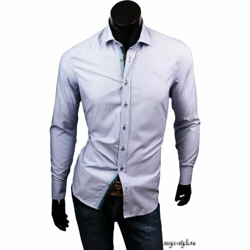 Приталенные мужские рубашки LOUIS FABEL Артикул 174-85