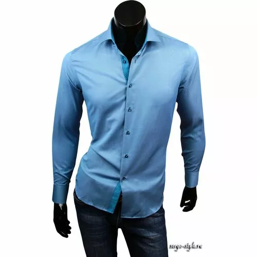 Приталенные мужские рубашки LOUIS FABEL Артикул 5660-08