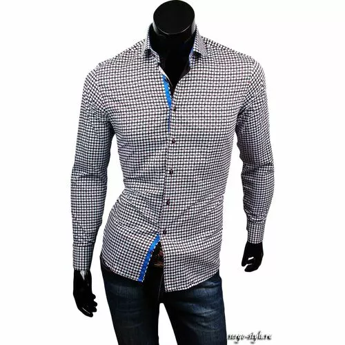 Приталенные мужские рубашки LOUIS FABEL Артикул 9910-15