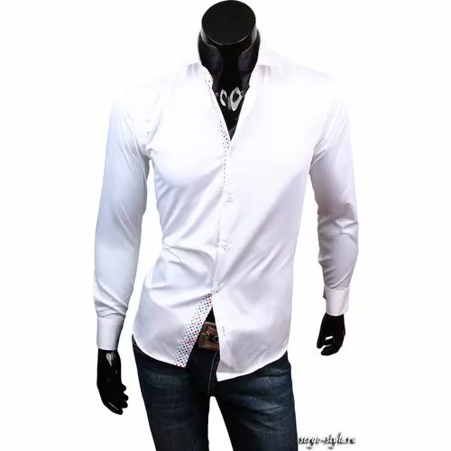 Приталенные мужские рубашки LOUIS FABEL Артикул 2467-03