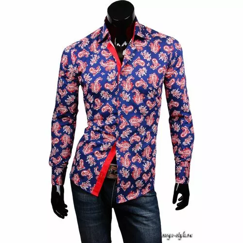 Приталенные мужские рубашки Paolo Bertolucci Артикул 7537c