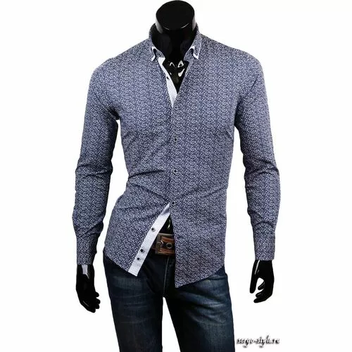 Приталенные мужские рубашки Venturo артикул 2602-16