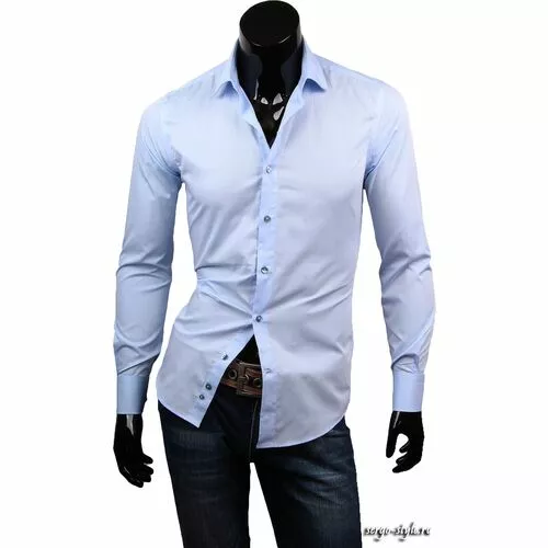 Приталенные мужские рубашки Venturo артикул 2602-20