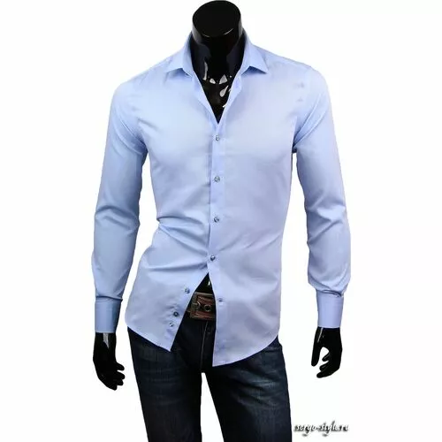 Приталенные мужские рубашки Venturo артикул 2602-21