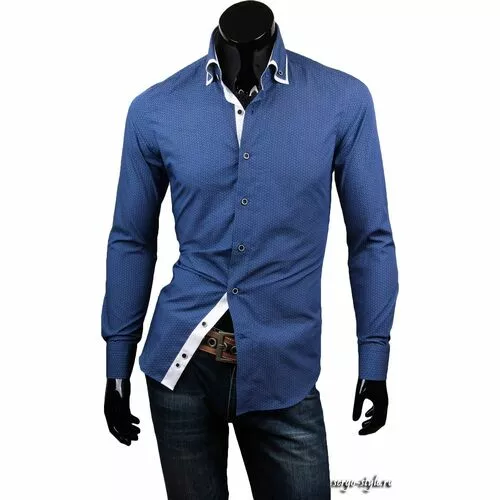 Приталенные мужские рубашки Venturo артикул 2602-03