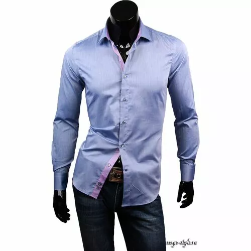Приталенные мужские рубашки Venturo артикул 2602-26