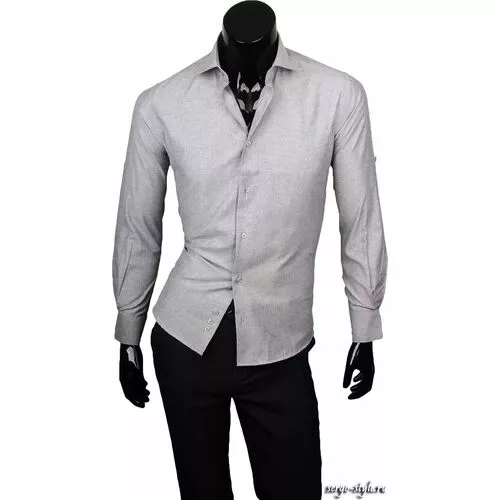 Приталенные мужские рубашки Paolo Bertolucci Артикул 1799c