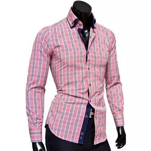 Дизайнерская мужская рубашка casual фото