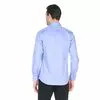 Синяя приталенная мужская рубашка Venturo 8006-01